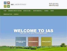 Tablet Screenshot of iaslabs.ie
